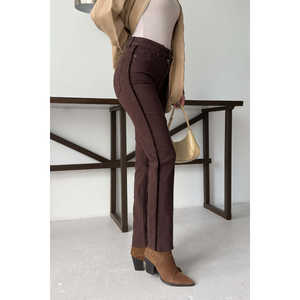 Jeans Mom Fit con Detalle de Rayas, Estilo Casual Holgado, Talla XL, Mezclilla Transpirable, para Invierno, Verano y Otoño, Corte Recto Ligero con Estampado en la Cintura - Product Image 6