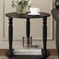 Meuble d'appoint à double niveau, pour salon domestique, petite unité, canapé, table basse