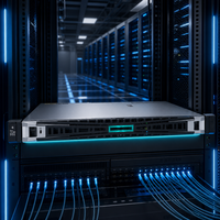 Serveur en rack 1U DL325 Gen11 EPYC DDR5 PCIe 5.0 NVMe pour l'informatique d'entreprise, configuration personnalisée testée