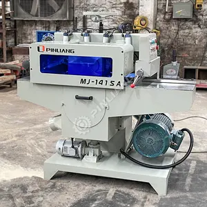 Multi blade Rip Saw Pinliang MJ1415A Automatic Woodworking multiple RIP Saw Machine