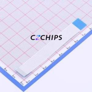 F-FFC1Z10P-0800 FFC Cable (Flexible Flat Cable) P=1mm Connector 10P 1mm 0.3mm Reverse - Product Image 2