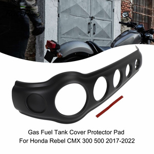 RACEPRO-cubierta de plástico ABS para tanque de combustible de motocicleta, almohadilla protectora para <span class=keywords><strong>Honda</strong></span> <span class=keywords><strong>REBEL</strong></span> CMX <span class=keywords><strong>2022</strong></span> 300 <span class=keywords><strong>500</strong></span>-2017, novedad de <span class=keywords><strong>2022</strong></span> - Product Image 3