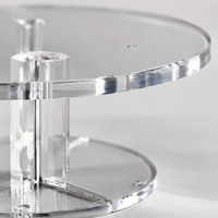 Organisateur de Documents de Bureau en Acrylique Transparent Personnalisé, Support de Courrier, Rangement de Documents, Étagère de Bureau, Vente en Gros OEM Direct Usine