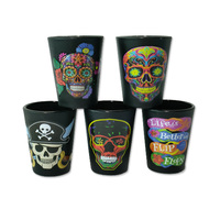 Logo personnalisé nouvelle conception de plage souvenir Bahamas verres à liqueur