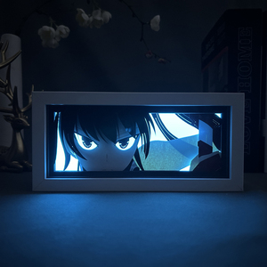 Cajas de luz con ojos de Anime Akame <span class=keywords><strong>GA</strong></span> <span class=keywords><strong>Kill</strong></span> Kurome Lightbox, lámpara de noche Led de Manga personalizada, decoración del hogar, animación nocturna - Product Image 4