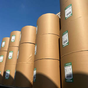 Papier kraft blanc MG écologique double face, 35gr, 40gr, 50gr, pour la cuisson, résistant à la graisse, fabriqué en Chine - Product Image 2