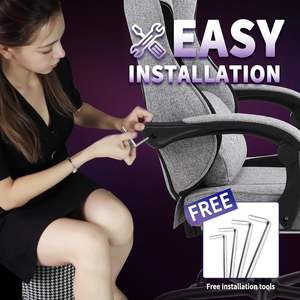 Venta caliente Tela Ddp Precio Gris Zero Gravity <span class=keywords><strong>Cyber</strong></span> Adultos 360 Swivel Cafe Sedia De Gaming Mecedora Silla ergonómica para juegos en venta - Product Image 5