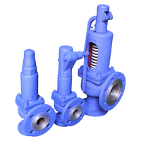Válvula de seguridad para sistemas de vapor industriales DIN WCB con brida, de elevación completa, automática, con resorte, para alivio de presión - Producto clave