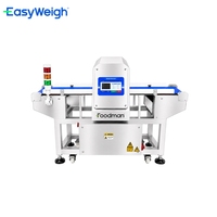 Détecteur de métaux alimentaire automatique à convoyeur Easyweigh FMD-5015 (acier inoxydable IP66) pour les en-cas, les biscuits, les bonbons, le pain, les grains de café