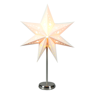 Papier <span class=keywords><strong>étoile</strong></span> LED lumière <span class=keywords><strong>étoile</strong></span> à sept branches lampe de noël lampe décorative noël papier <span class=keywords><strong>étoile</strong></span> lumière lampe de table E14 <span class=keywords><strong>ampoule</strong></span> - Product Image 1