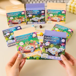Jeu de société créatif Flying Chess pour parents et enfants, jouet de bureau amusant, aventure interactive, petit cadeau en plastique pour les plus de 14 ans - Product Image 1