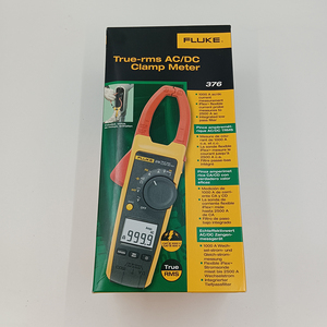 En stock, Pièces détachées pour machines d'automatisation, Nouveau multimètre pince ampèremétrique Fluke True RMS 376 pour machines textiles et plastiques, Garantie 1 an - Product Image 4