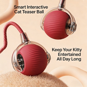 Lanceur Électrique Durable à Activation Automatique, Jouet Intelligent pour Animaux de Compagnie, Balles Roulantes Électriques pour Chats, Jouet à Balle pour Chats - Product Image 5