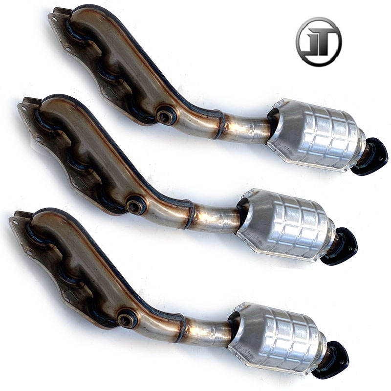 触媒コンバーター 金属製 フランジ型 トヨタ4ランナーFJクルーザー触媒コンバータートヨタ