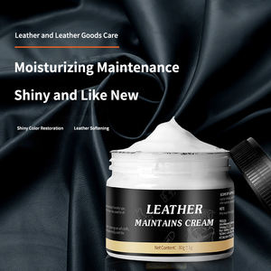 Commercio all'ingrosso 100g di cuoio nutriente crema bassa MOQ lucido per scarpe per la cura della pelle mobili per la cura del prodotto - Product Image 3