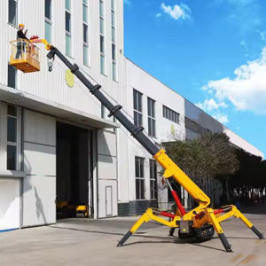 Mini-grue araignée compacte sur chenilles 3t 5t 8t, grue à flèche articulée hydraulique, diesel, électrique, CE Euro 5 EPA, avec flèche de reprise - Product Image 3