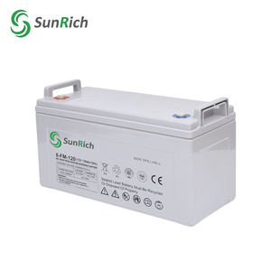 固定式鉛酸ジェルバッテリー12V 120AH <span class=keywords><strong>120V</strong></span>密封バッテリーパックUPSおよび家電用 - Product Image 1