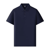 Chemises polo décontractées de couleur unie, nouvelle conception, logo personnalisé, confortables et performantes, plusieurs couleurs
