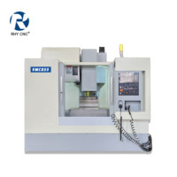 Centre d'usinage CNC robuste VMC855 avec commande SYNTEC 22MA, 10000 tr/min, BT40, ATC à disque 24T pour pièces automobiles