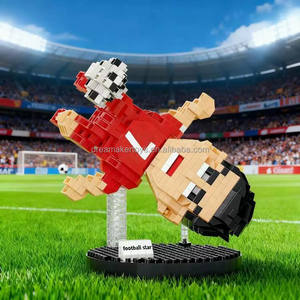 648 pièces – Cadeau pour les fans <span class=keywords><strong>de</strong></span> football – Blocs <span class=keywords><strong>de</strong></span> construction en plastique ABS – Diamant – Joueurs <span class=keywords><strong>de</strong></span> football – Portugal <span class=keywords><strong>Ronaldo</strong></span> – Décoration <span class=keywords><strong>de</strong></span> maison - Product Image 4