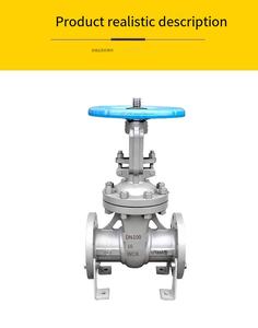 手動電源制御高圧一般用途中国工場で製造された工業用ステンレス鋼ゲートバルブ - Product Image 6