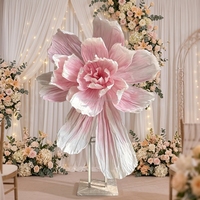 Décoration florale géante en papier pour mariages, maisons, événements et usines de décoration, personnalisable, OEM indépendant