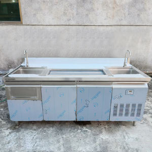 Consola de Bar Lanxin Water Bar Plus, Máquina de Hielo Todo en Uno, Tienda Comercial de Té con Leche, Pequeña Máquina Automática de Hielo en Cubos - Product Image 2