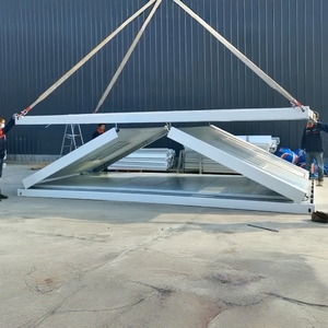 Maison conteneur pliable modèle <span class=keywords><strong>Z</strong></span> sur mesure, cabine préfabriquée à panneaux sandwich, bâtiment de dortoir temporaire pour ouvriers du bâtiment, bureau - Product Image 1