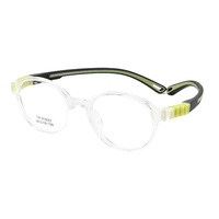 Montures de lunettes Damai H3602 TR90 pour enfants et adolescents, couleur transparente, tendance, logo personnalisé, verres AC pour la lecture