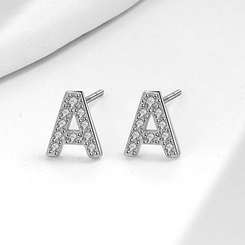 A, Rhodium Plated