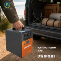 Station d'alimentation portable 1280Wh 25.6V 50Ah LiFePO4, générateur solaire à charge rapide pour camping, camping-car, maison, alimentation de secours hors réseau