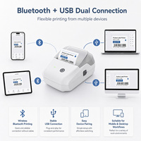 Impresora Portátil de Etiquetas Térmicas Uyin B11 de 2 Pulgadas ESC/POS en Stock para Uso Comercial, Impresión de Etiquetas de Precio para Supermercados