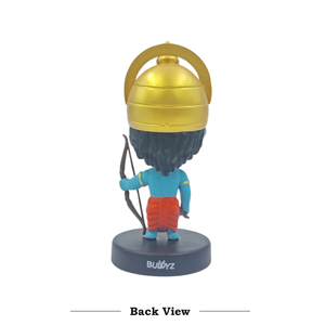 Shree Ram Bobblehead Dashboard Idol Resin Spiritual Car Dashboard Decoration Hindu Decorative <b>Statue</b> for Home Office Decor - Product Image 3