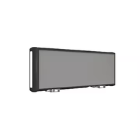 Panneau d'affichage de voiture double face Pantallas Écran publicitaire vidéo HD sans fil Taxi Top Led Display