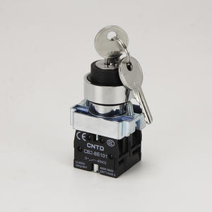 Interrupteur à bouton-poussoir électrique CNTD Changde CB2-BG21 autobloquant/auto-réinitialisant avec voyant lumineux, équipement électrique - Product Image 5