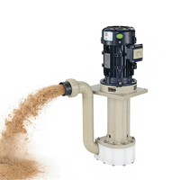 Pompe centrifuge verticale pour produits chimiques, haute efficacité, haute pression, en acier inoxydable, avec moteur AC pour le transfert de solutions chimiques