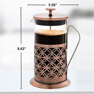 Vente directe d'usine Moulin à café Cafetière à piston Cafetière à piston à double paroi isolée - Product Image 5