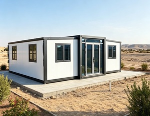 Casa Container Espandibile Contemporanea a Montaggio Rapido per Ville e Alloggi Temporanei, Spazio Abitativo di Lusso Personalizzato OEM per Emergenze - Product Image 2