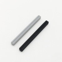 Petites pièces détachées 1x6 à axe croisé de 47,8 mm compatibles avec les blocs de construction 3706, accessoires d'assemblage éducatifs