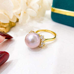 DIY <b>Silver</b> Ornament Ring Holder with 9-10mm Round <b>Bead</b> S925 <b>Silver</b> Accessories 6mm and 12mm Sizes Available - Product Image 3