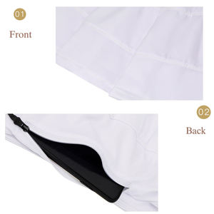 Lulu 2023 Rok Tenis Olahraga Cepat Kering Anti-cahaya Rok Pendek Berlipat Olahraga Wanita dengan Saku Kebugaran Berlari - Product Image 5