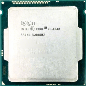 ซีพียู I3 4340 LGA 1150 3.6GHz 22NM 54W สำหรับเดสก์ท็อป - Product Image 1