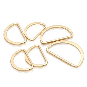 Wholesale Metal d ring Bag <b>Accessories</b> Parts <b>Handbag</b> Hardware D-Ring Metal D rings for <b>handbags</b> - Product Image 4