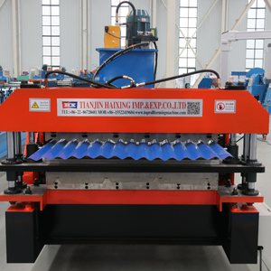 Machines pour la fabrication de tôles, machine profilatrice double couche pour la production de tôles ondulées et trapézoïdales - Product Image 5