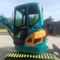 Dijual mesin ekskavator Mini Kubota 2.5ton, Crawler penggali kecil 2.5ton dengan mesin Motor Gearbox mesin konstruksi