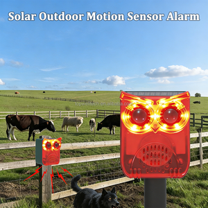 Allarme Solare da Esterno con Sensore di Movimento, Sirena di Sicurezza ad Alto Volume 129dB con Suono di Abbaiamento per Fattoria - Product Image 4