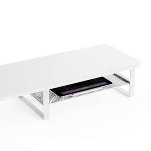 <span class=keywords><strong>Desktop</strong></span> do computador com monitor Suporte de tela Suporte Suporte PC Monitor Riser Laptop Stand para Home Office - Product Image 6