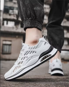 Zapatillas de Skateboarding Ligeras y Transpirables con Malla, Antideslizantes, con Amortiguación de Aire, para Caminar, Deportivas, para Correr, Baloncesto, para Hombre - Product Image 4