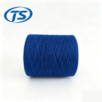 Low Price Eco-Friendly Recycled Cotton Polyester Blended Melange Yarn Dyed Knitting Yarn for Bangladesh Textile Factory