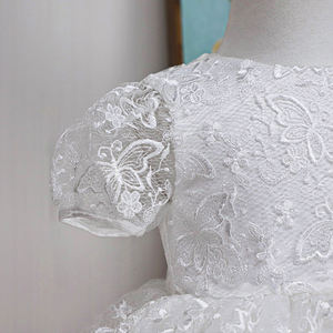 Elegante Boutique niño niñas bebé bautismo vestido princesa boda encaje tul <span class=keywords><strong>vestidos</strong></span> al por mayor <span class=keywords><strong>vestidos</strong></span> <span class=keywords><strong>de</strong></span> <span class=keywords><strong>bautizo</strong></span> <span class=keywords><strong>para</strong></span> bebé - Product Image 4